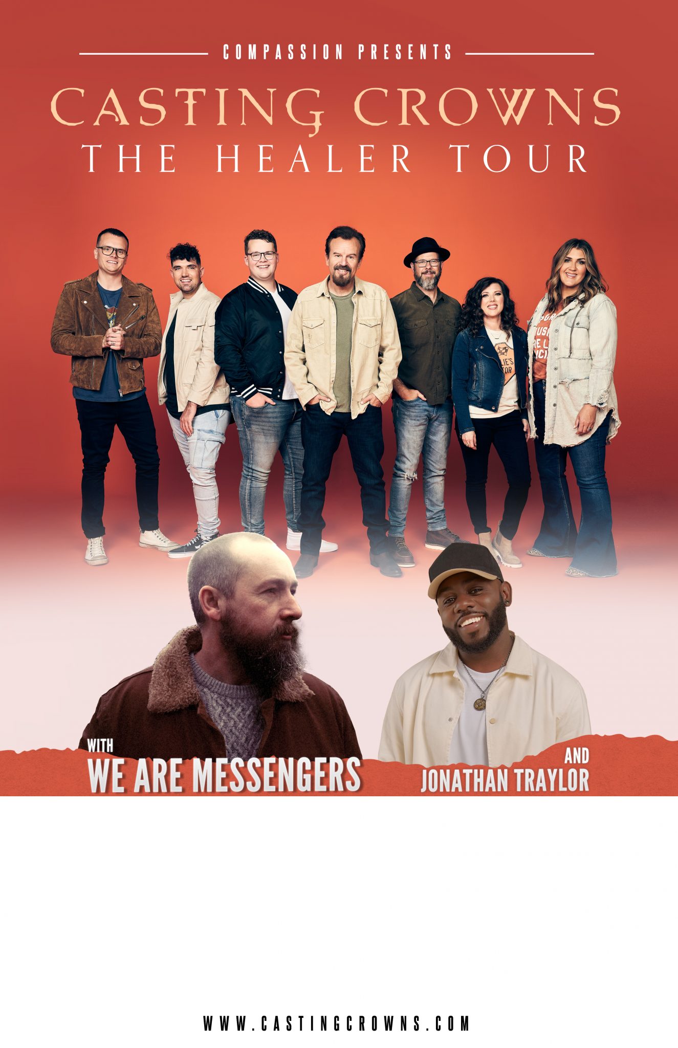 Casting Crowns - The Healer Tour with We Are Messengers and Jonathan